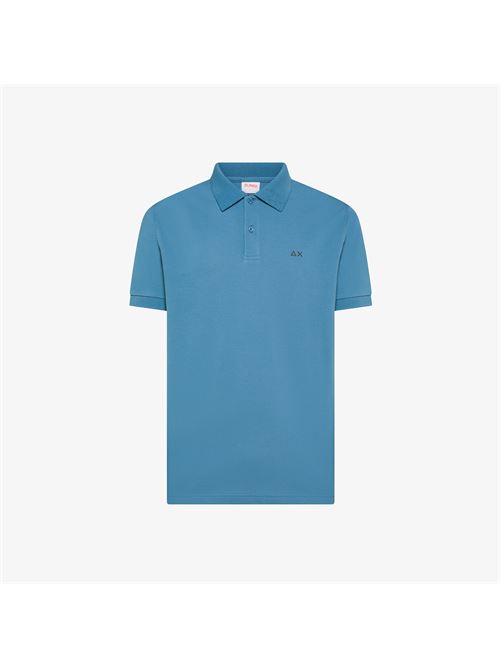 polo print undercollar s/s SUN 68 | A3611556
